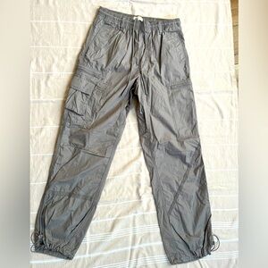Track/cargo pant with adjustable leg closure
